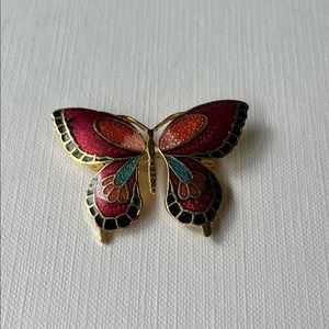 Vintage Butterfly Brooch